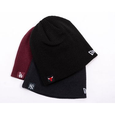 Pipo New Era MLB Essential Skully Beanie LA Dodgers One Size Burgundia | 60691106, 4