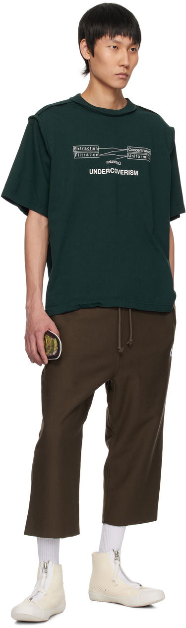 Verryttelyhousut UNDERCOVER Undercover Champion Edition Sweatpants Ruskea | UC1E4512, 3