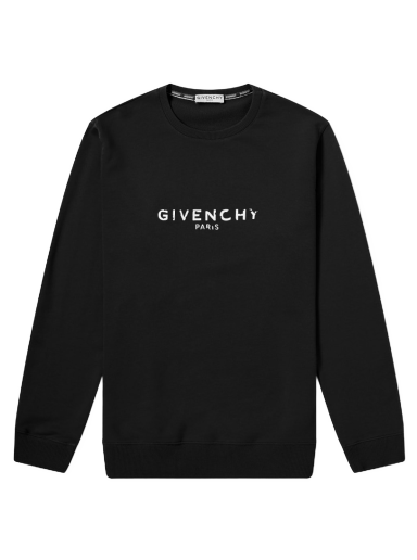 Huppari Givenchy Paris Logo Sweat Musta | BM700U30AF-001