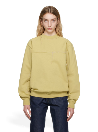Huppari Jacquemus Le Raphia 'Le Sweatshirt Fio' Sweatshirt Beige | 23E235JS113-2048