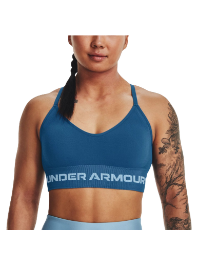 Rintaliivit Under Armour Seamless Low Long Bra Tummansininen | 1357719-426