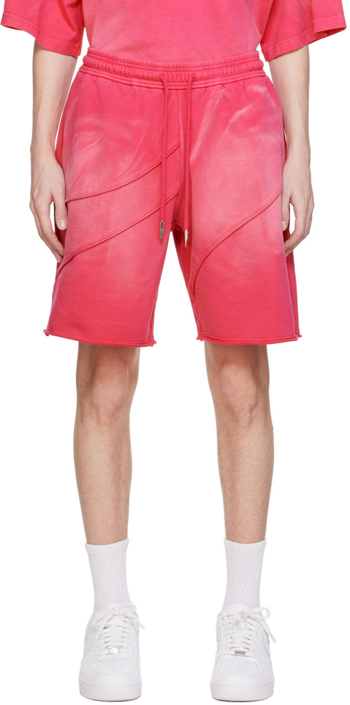 Shortsit Feng Chen Wang Feng Chen Wang Drawstring Shorts Vaaleanpunainen | FMS17ST03