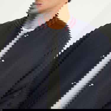 Bomber-takki A.P.C. Micky Varsity Jacket Tummansininen | WVBEB-M02974-IAK, 5