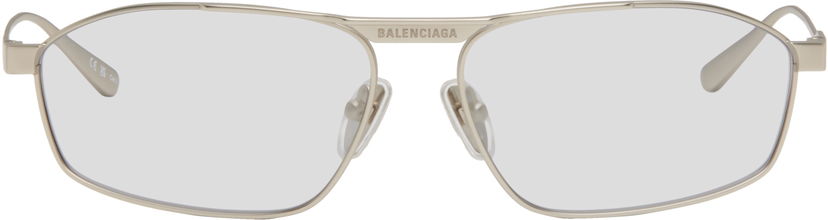 Aurinkolasit Balenciaga Balenciaga Tag 3.0 D-Frame Sunglasses Metallinen | BB0416S-004