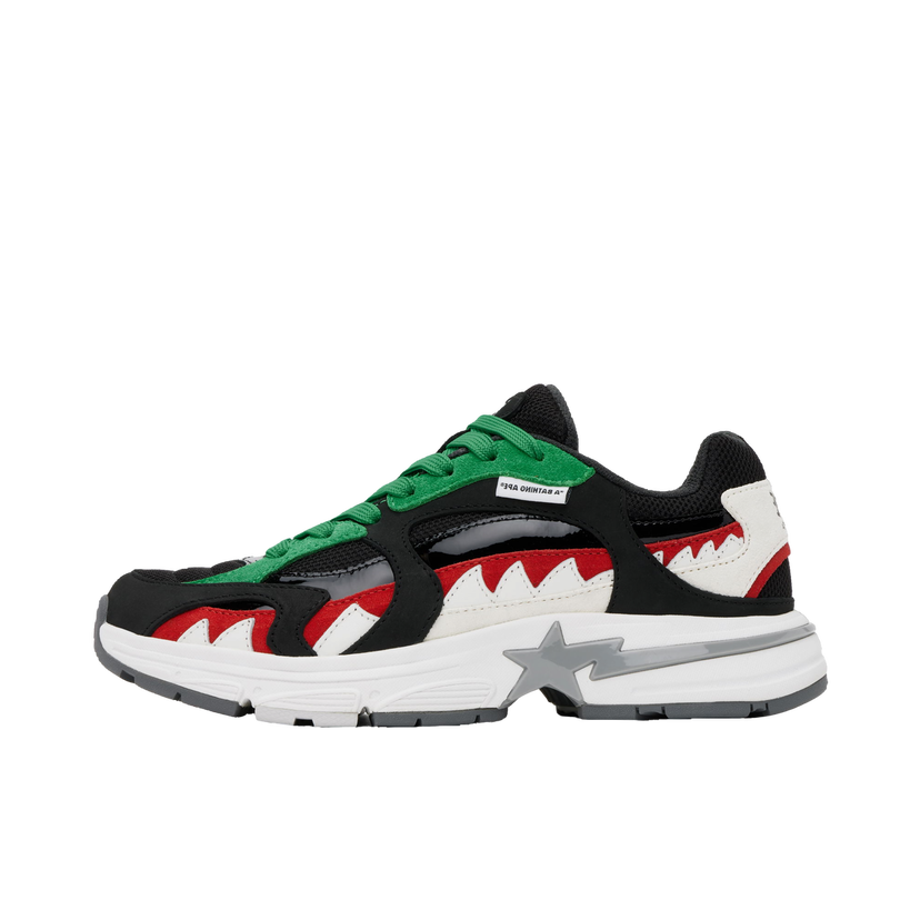 Tennarit ja kengät BAPE A Bathing Ape Shark STA M1 Musta | 001FWK201309M
