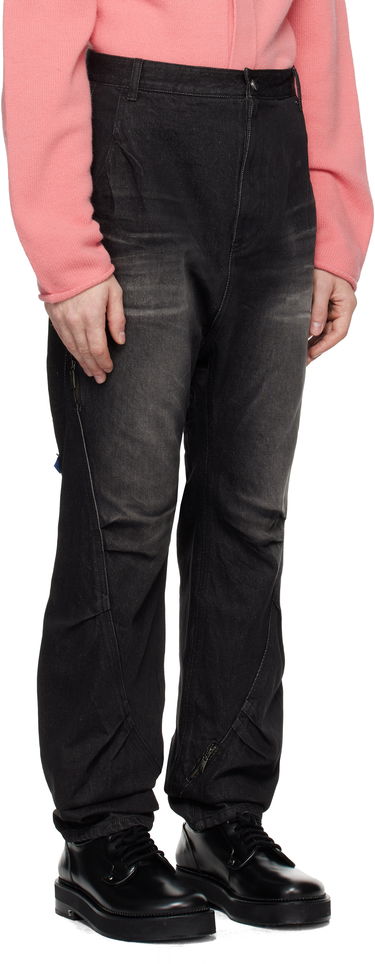 Housut ADER ERROR Faded Black Denim Jeans Musta | BN01FWJE0108BK, 1