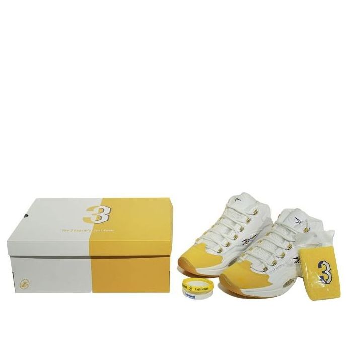 Tennarit ja kengät Reebok Question Mid Yellow Toe Valkoinen | FX4278(S-BOX), 0