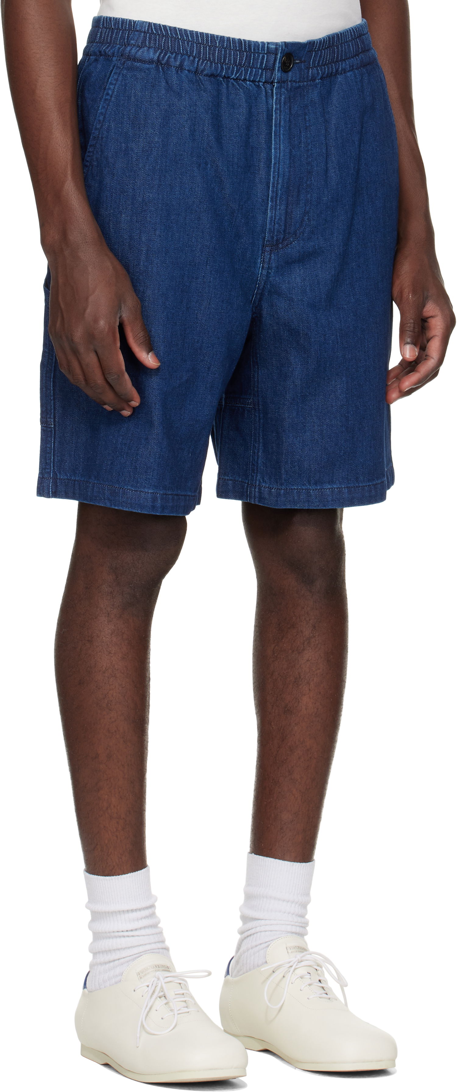 Shortsit A.P.C. A.P.C. Norris Denim Shorts Sininen | COHAL-H10186, 1