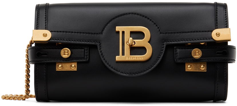 Olkalaukku Balmain Pouch Bag Musta | DN1LE596LAVE
