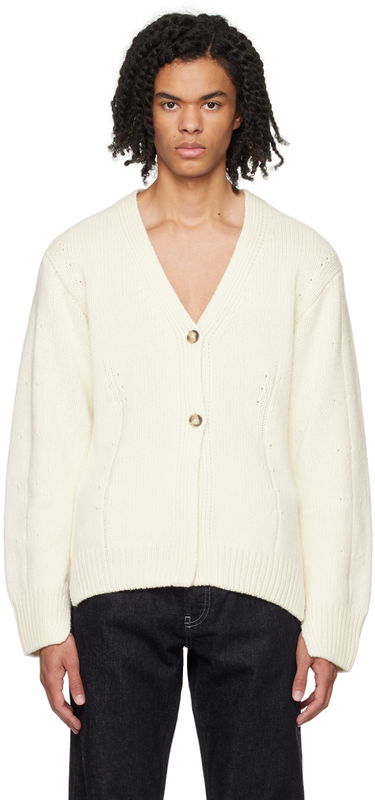 Villapaita Helmut Lang Helmut Lang Tailored Cardigan Valkoinen | N09HW705, 0