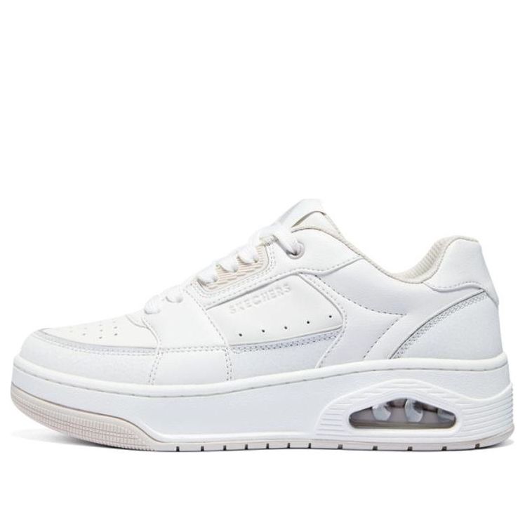 Tennarit ja kengät Skechers Uno Court - Courted Style Valkoinen | 177710-WHT
