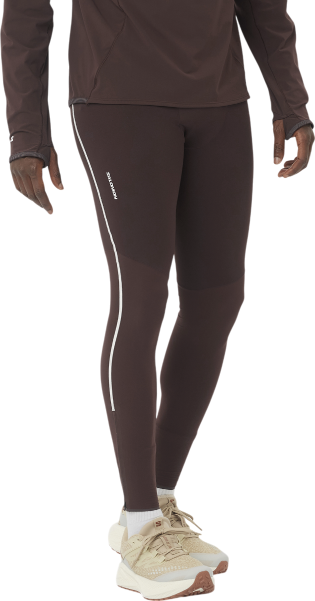 Leggingsit Salomon Salomon Sense Aero Stow Tights Ruskea | lc2432-0, 0