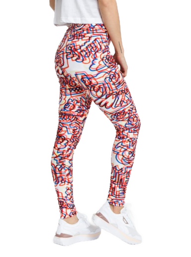 Leggingsit Puma x Mr. Doodle Printed Women´s Leggings Oranssi | 530662-02