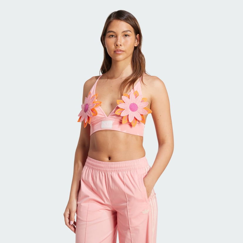 Rintaliivit adidas Originals adidas Originals Summer Glow Bra Vaaleanpunainen | KC0761