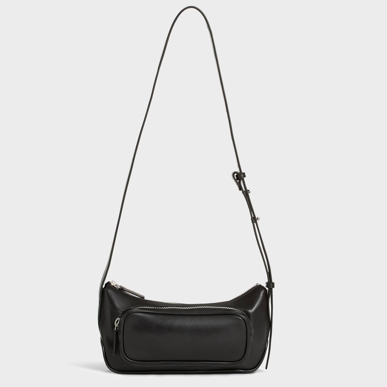 Olkalaukku Vagabond Vagabond Vienne Leather Shoulder Bag Musta | BQ02-001-20, 0