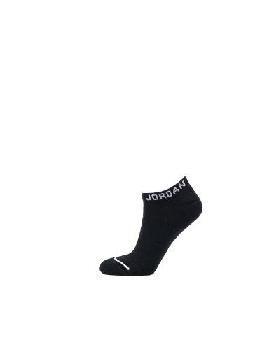 Sukat Jordan Everyday Max No Show Socks 3 Musta | SX5546-010