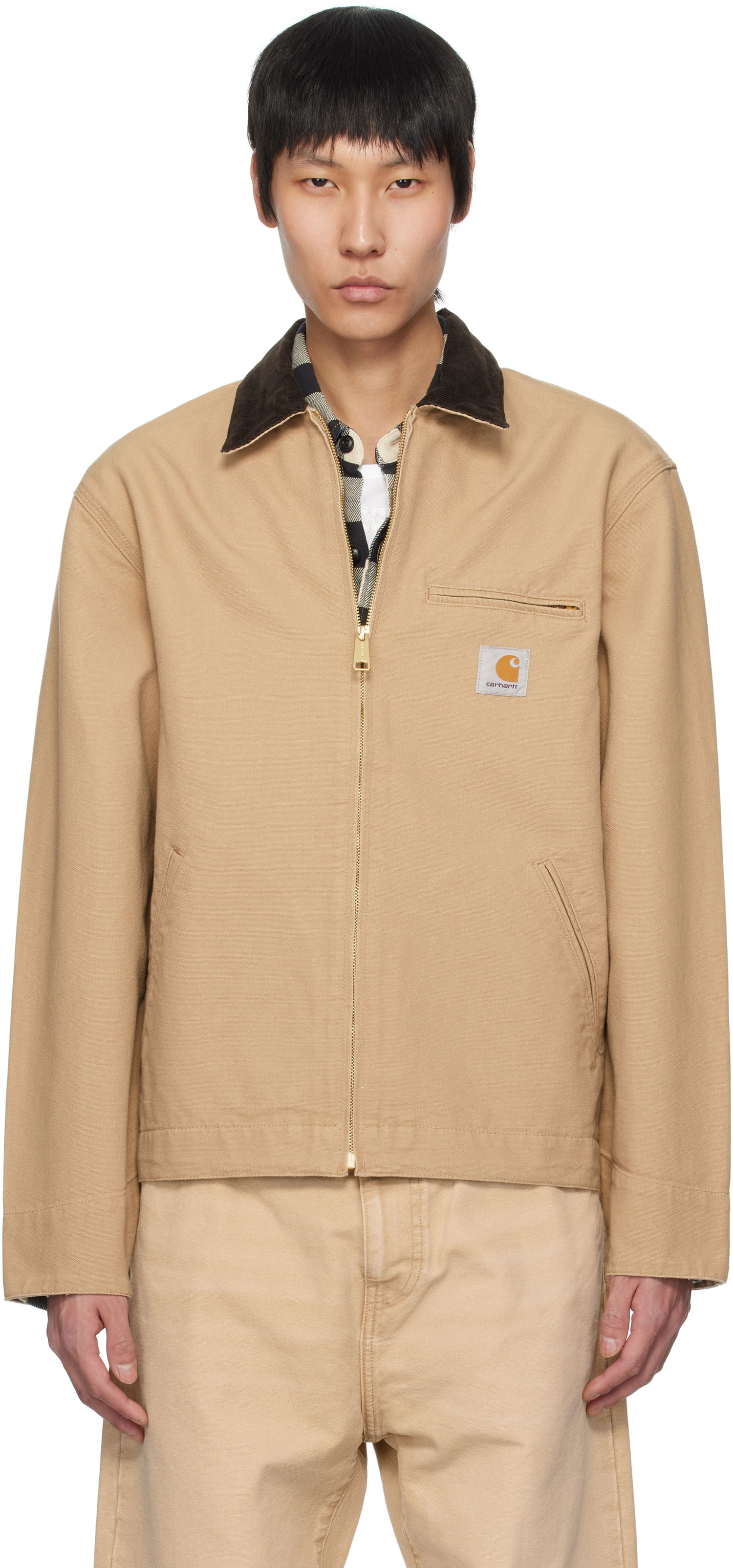 Takki Carhartt WIP Carhartt WIP Spring Detroit Jacket Beige | I033112, 0