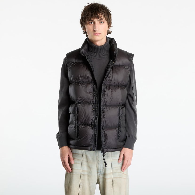 Liivi C.P. Company D.D. Shell Down Gilet Black Musta | 19CMVE192A110416A-999