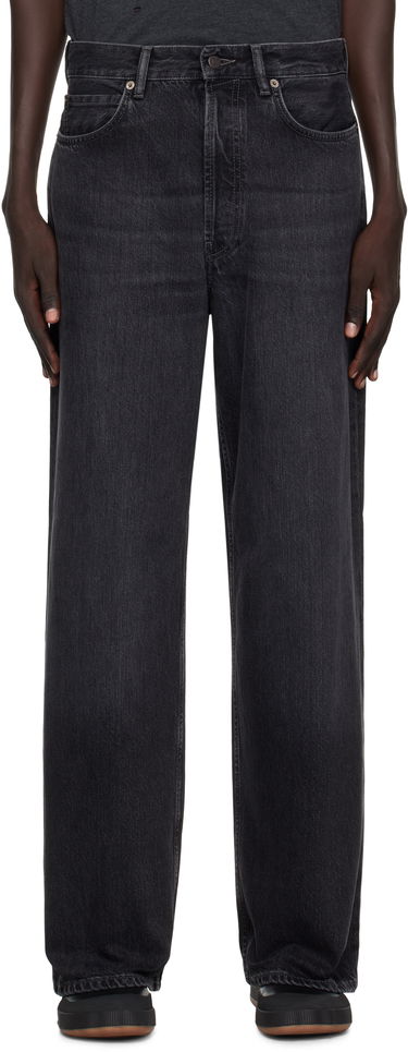 Jeans Acne Studios Acne Studios Faded Loose-Fit Jeans Musta | C00090-, 0