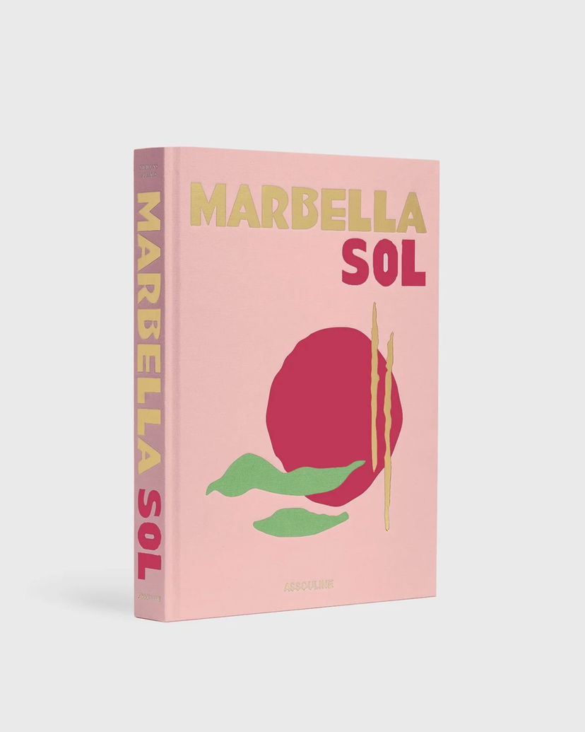Kirja ja lehti ASSOULINE Marbella Sol Art & Design Book Vaaleanpunainen | 9781649803474