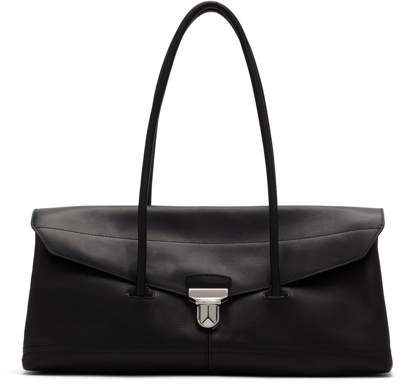 Olkalaukku LEMAIRE LEMAIRE Shoulder Gear Bag Musta | BG0148 LL0122