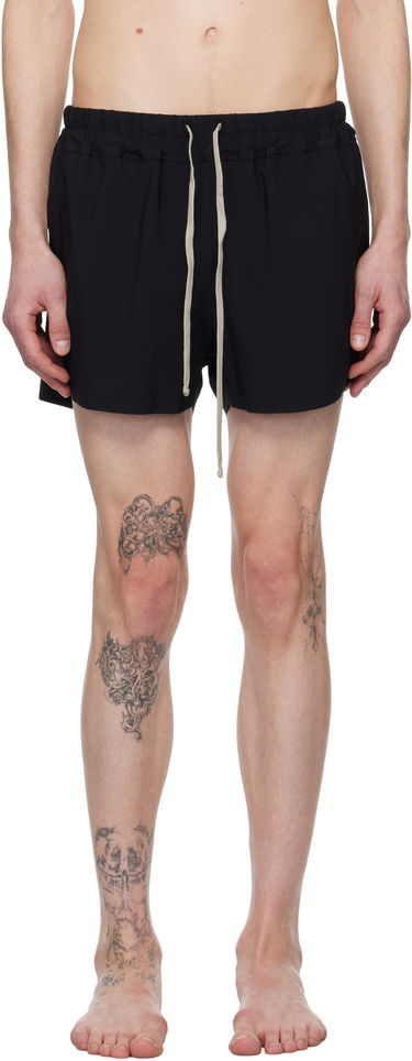 Uimapuvut Rick Owens Rick Owens Hollywood Boxer Swim Shorts Musta | RU01E5012 NS, 0