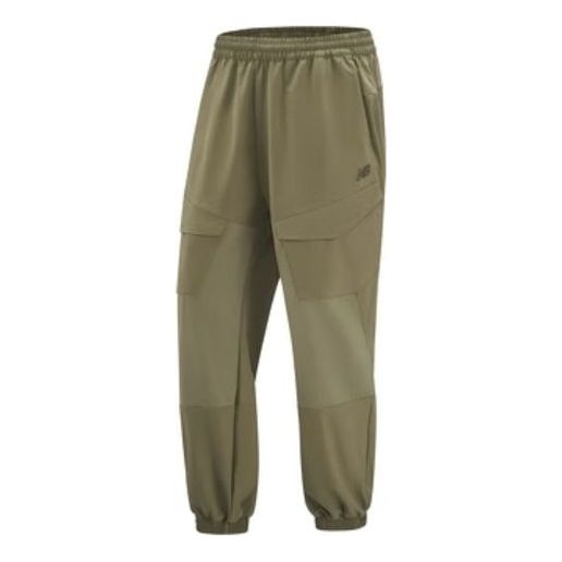 Cargo housut New Balance Fleece Pants Vihreä | 5TD38681-DB
