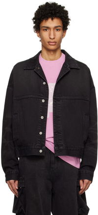Graphic Denim Jacket