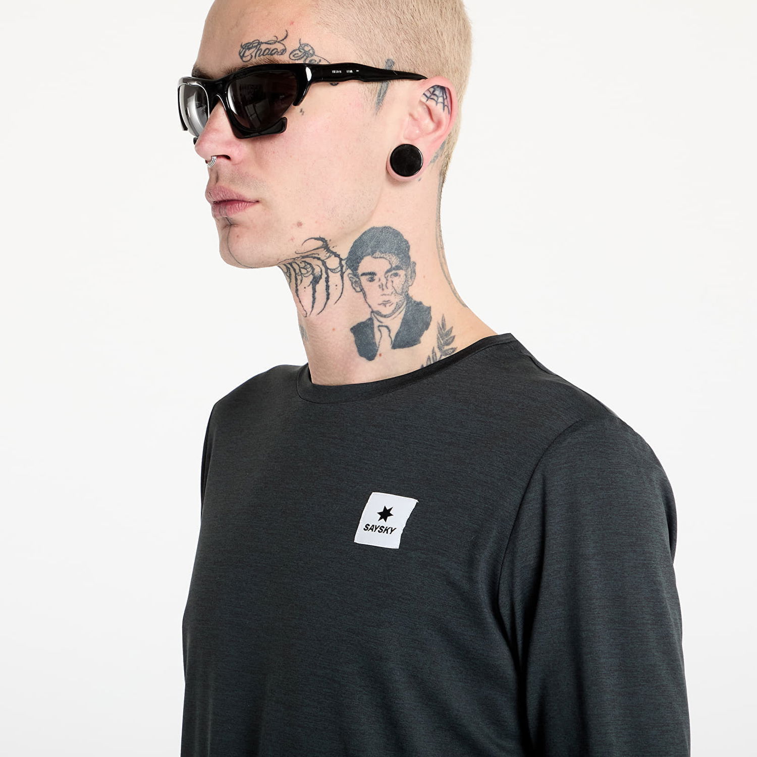 T-paita Saysky SAYSKY Clean Pace Long Sleeve T-Shirt Musta | XMRLS20C9001, 1