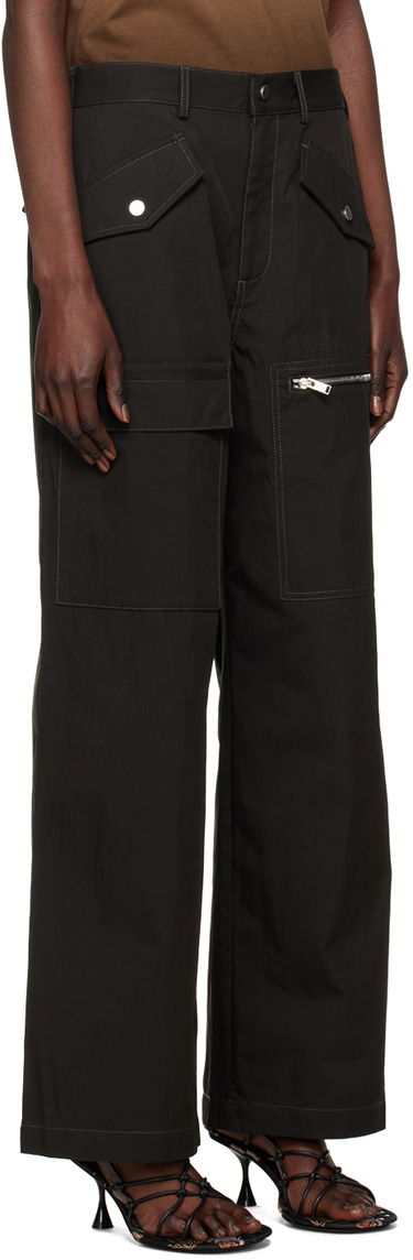 Housut Dion Lee Slouchy Cargo Pants Musta | C2113R23, 1