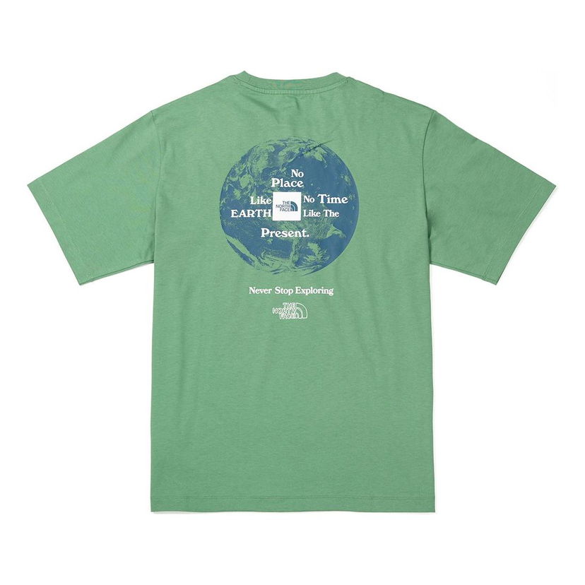 T-paita The North Face Earth Day Graphic T-Shirt Vihreä | NF0A81N2-N11
