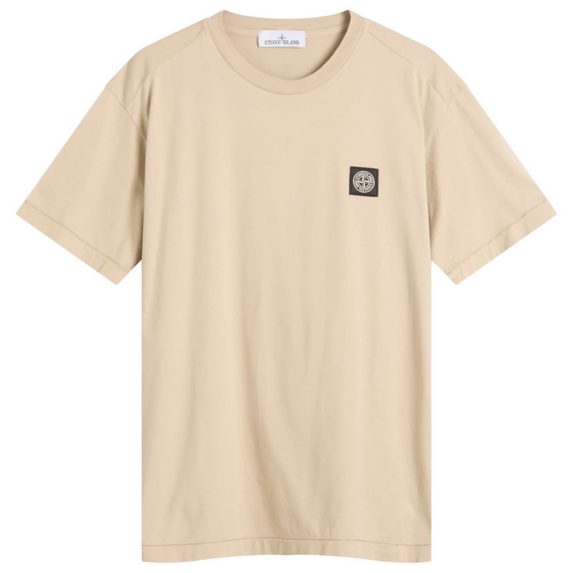 T-paita Stone Island Patch Logo T-Shirt, Size Large Beige | K2S152100027-V009A