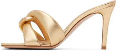 Tennarit ja kengät Gianvito Rossi Amour Heeled Mules Metallinen | G10012-85RIC-NPS, 2