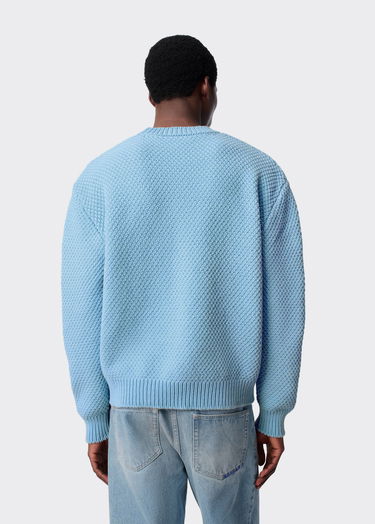 Villapaita AXEL ARIGATO Block Knit Crew Neck Sweater Sininen | A3331002, 3