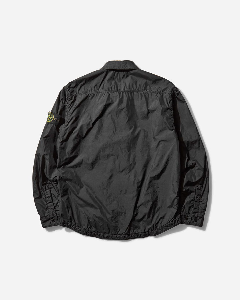 Paita Stone Island Crinkle Reps R-NY Overshirt Musta | K2S15-Q100006-S0A23 V0029