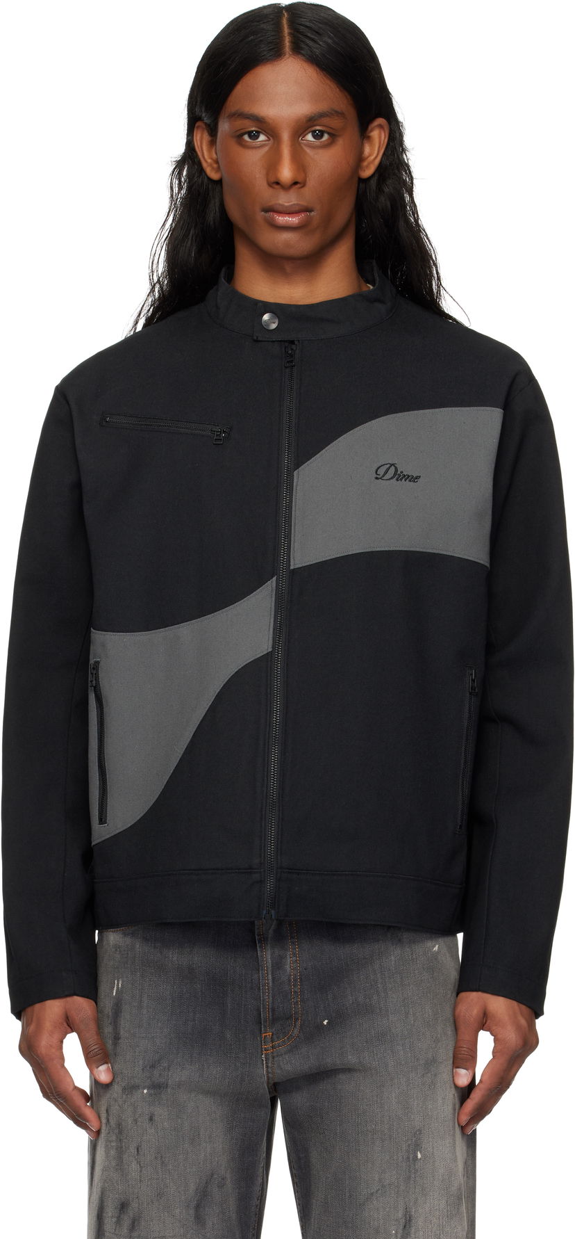 Takki Dime Dime Moto Jacket Musta | DIME2SP252BLK