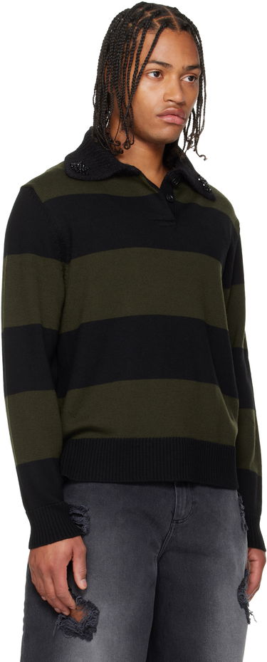 Poolopaita Simone Rocha Simone Rocha Embellished Fuzzy Collar Rugby Polo Monivärinen | VMK13SB 0646, 1