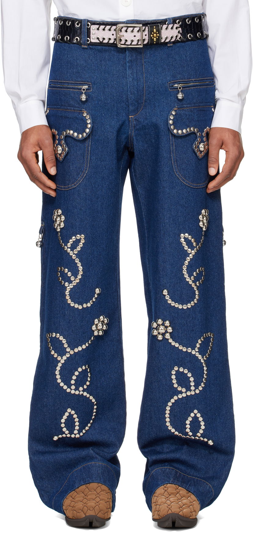 Jeans Chopova Lowena Chopova Lowena Moppy Charm Jeans Sininen | 4090