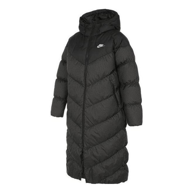 Parka Nike Sportswear Loose Fit Long Down Parka Musta | FD8213-010, 0