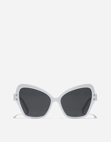 Aurinkolasit Dolce & Gabbana Dolce & Gabbana DG Sharped Sunglasses Valkoinen | VG446AVP2879V000, 0