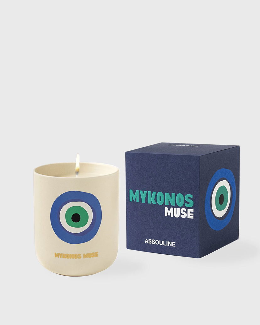 Kodin sisustus ASSOULINE Mykonos Muse Travel Candle Monivärinen | 882664004569