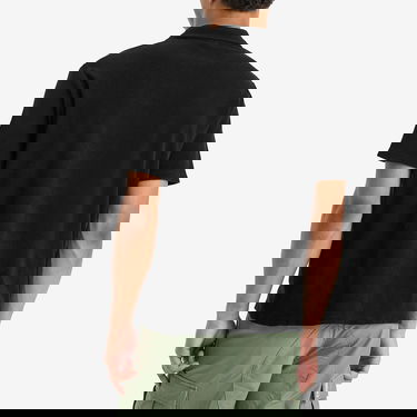 Poolopaita Universal Works Universal Works Newlyn Light Weight Terry Polo, Size Large Musta | 32727-BLK, 3