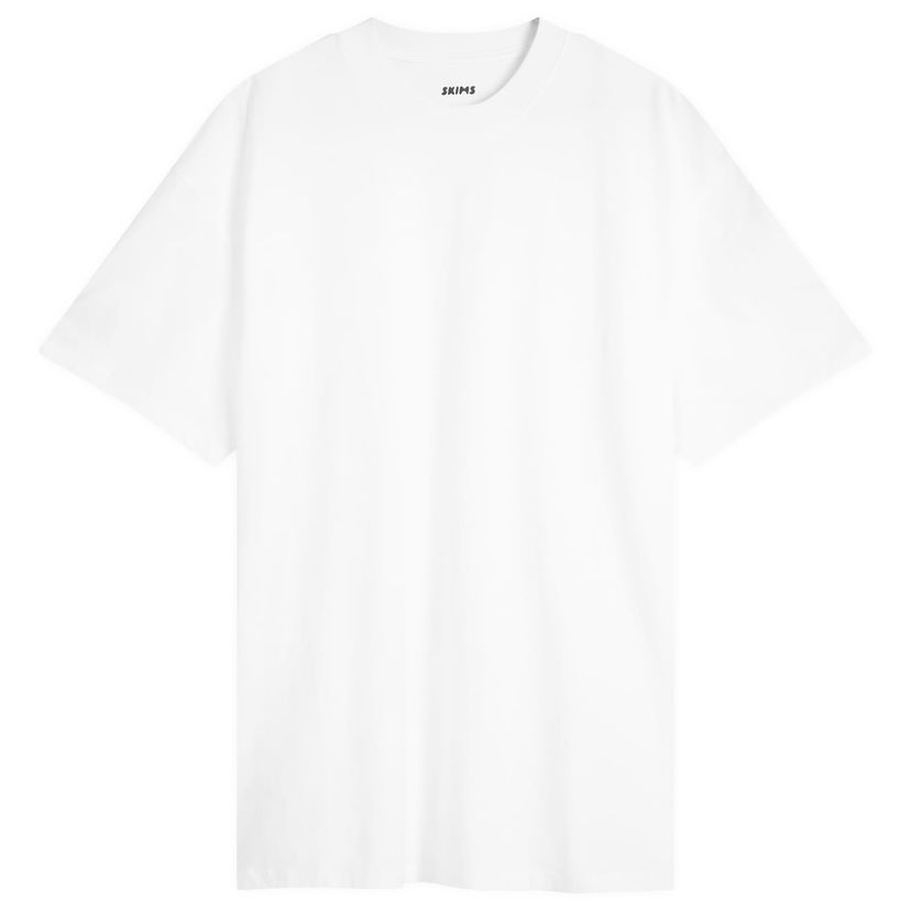 T-paita SKIMS T-Shirt, Size Large Valkoinen | SS-STT-6414M-CHA