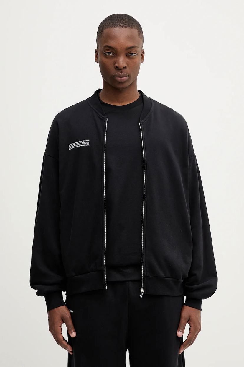 Bomber-takki PANGAIA Midweight Bomber Jacket Musta | 10002360