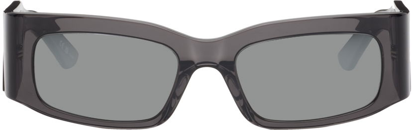 Aurinkolasit Balenciaga Rectangular Sunglasses Musta | BB0328S-003