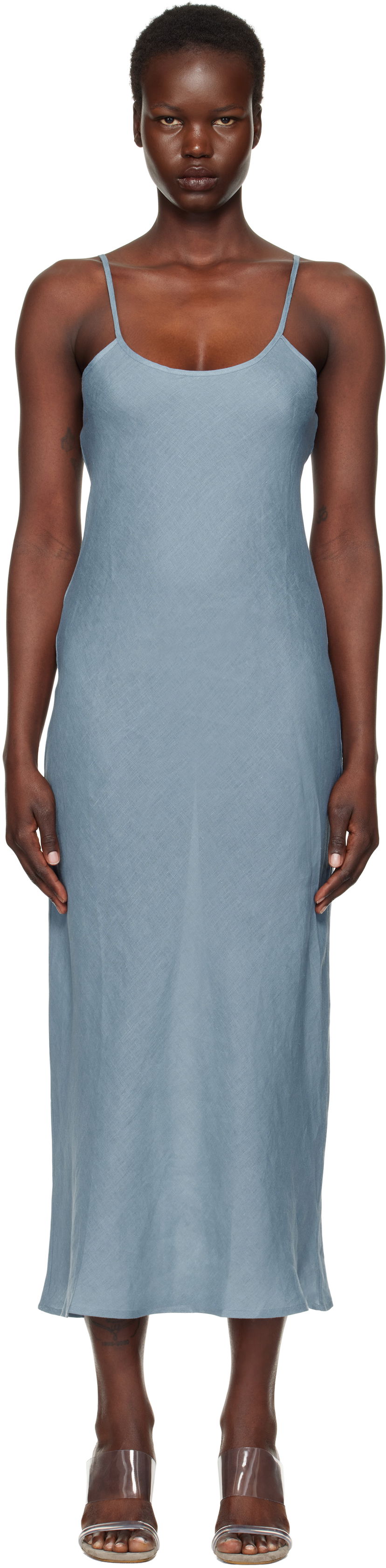 Mekko Baserange Baserange Dydine Maxi Dress Sininen | DRDY-SL-SP25