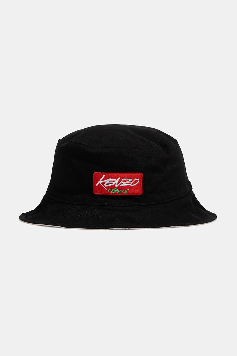 Hattu KENZO Kenzo Reversible Bucket Hat Musta | FF68AC304F44