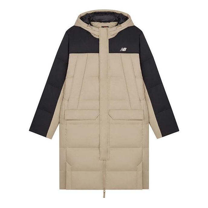 Parka New Balance Long Winter Down Jacket Beige | AMJ33338-INC, 0