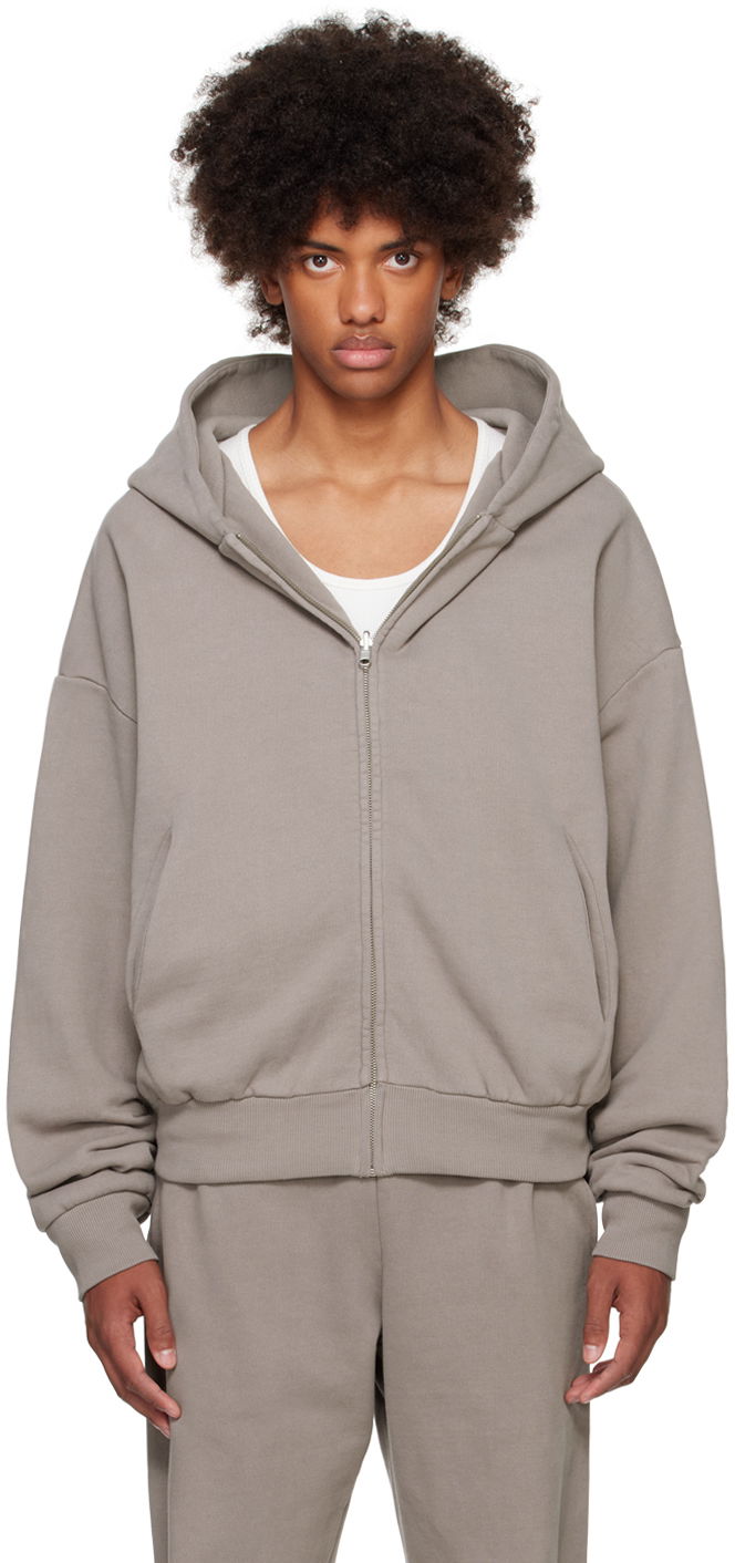 Huppari Entire Studios Thermal Hoodie Harmaa | ES2488SA