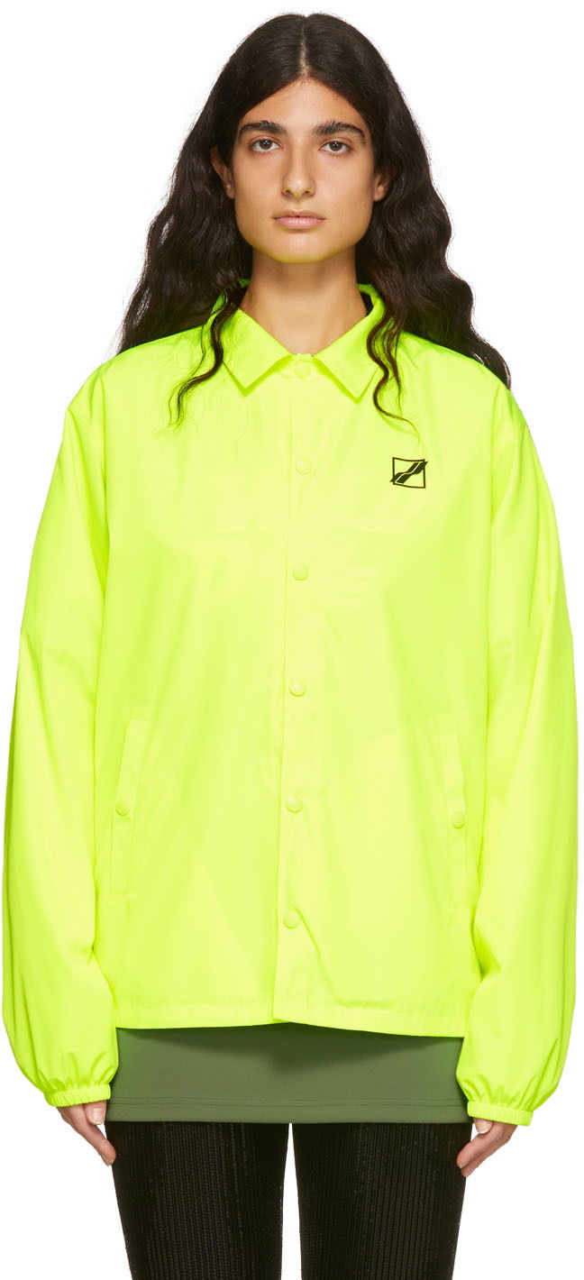 Tuulitakki We11done Windbreaker Jacket Keltainen | WD-JP1-21-035-U-NY